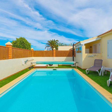 Private Villa With Heated Pool & Terrace See View Corralejo Exterior foto
