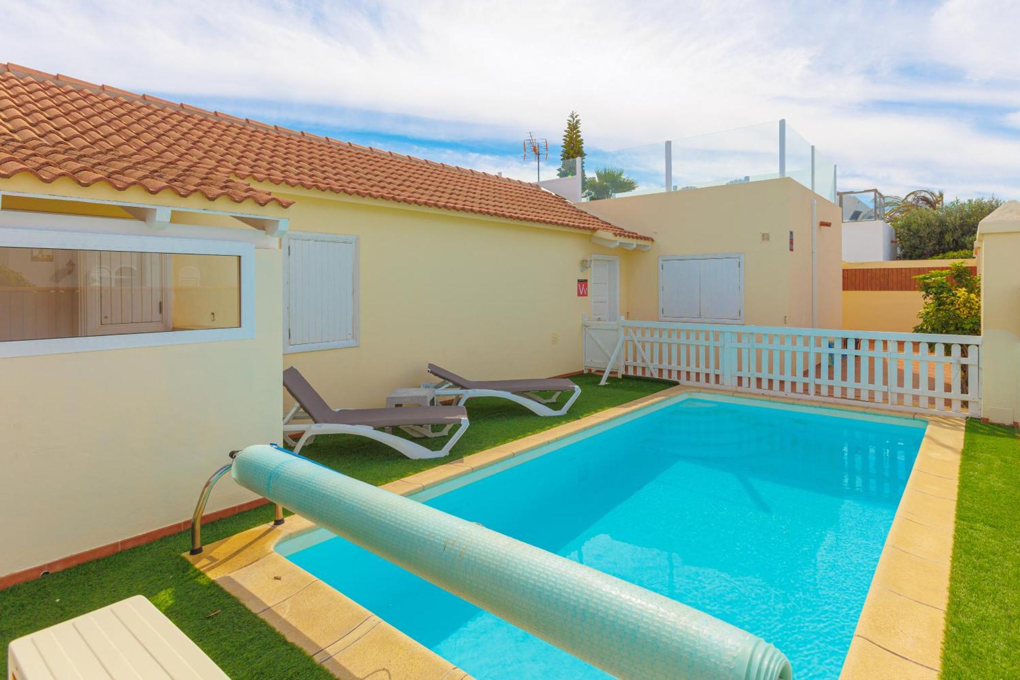Private Villa With Heated Pool & Terrace See View Corralejo Exterior foto